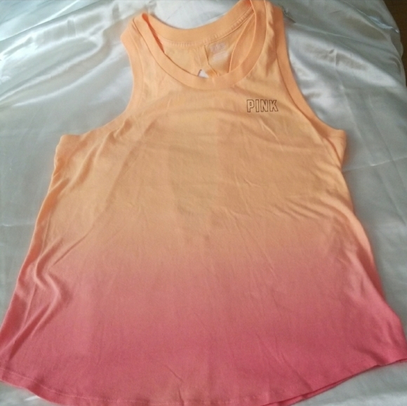 PINK Racerback Tee - Small - Picture 1 of 7